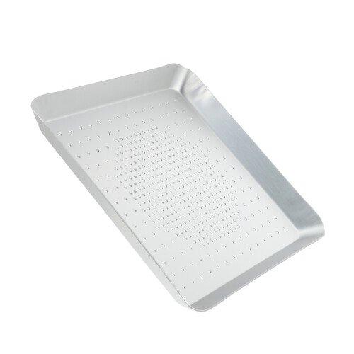 aluminiumlegierungs-pizzablech, backwerkzeug, 1 , silber