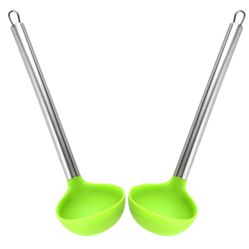 2 silikon suppenkellen mit -griff