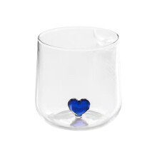 herz- glasbecher set, cocktail- und milchglas, wasserkontainer