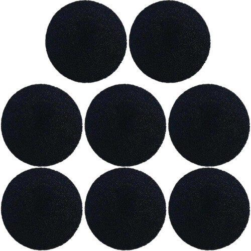 8 filter abfalleimer, ersatzpads für mülleimer