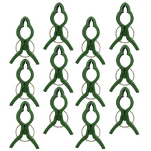 25St Groene Plant Clips Kunststof En Metaal Tuinfixatie Lijm