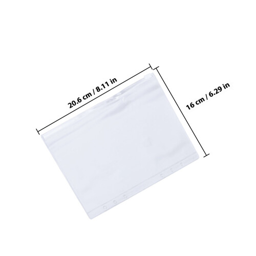 24St Witte Envelop Folder A5 Van Duurzaam Plastic Met Sluitknop 2