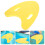 tabla de natación triangular con , flotador piscina 3