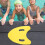 tabla de natación triangular con , flotador piscina 6