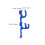 1Set Blue Plastic Bracket Pool Tool Hook for Hanging Pipe Organizer 2