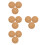 12 Pcs Cork Record Player Slipmat Anti-Static Anti-Vibration Mat 8