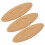 12 Pcs Cork Record Player Slipmat Anti-Static Anti-Vibration Mat 1