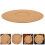 12 Pcs Cork Record Player Slipmat Anti-Static Anti-Vibration Mat 11