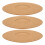 12 Pcs Cork Record Player Slipmat Anti-Static Anti-Vibration Mat 2