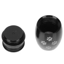 Stainless Steel Pet Urn Cinerary Jar Ashes Holder