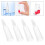 10pcs Transparent Ampule Bottle Dropper Caps for Liquid Dispensing 11