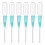 6 pcs clear plastic droppers for essential oils, perfume, crafts, lab 9