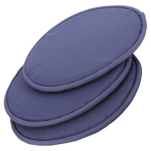 3St Polyester Round Sit Pad Draagbaar Outdoor Camping Zitkussens