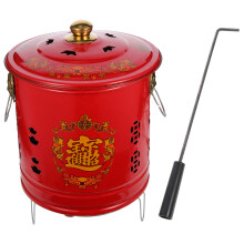 paper burner bucket enamel burn barrel for home