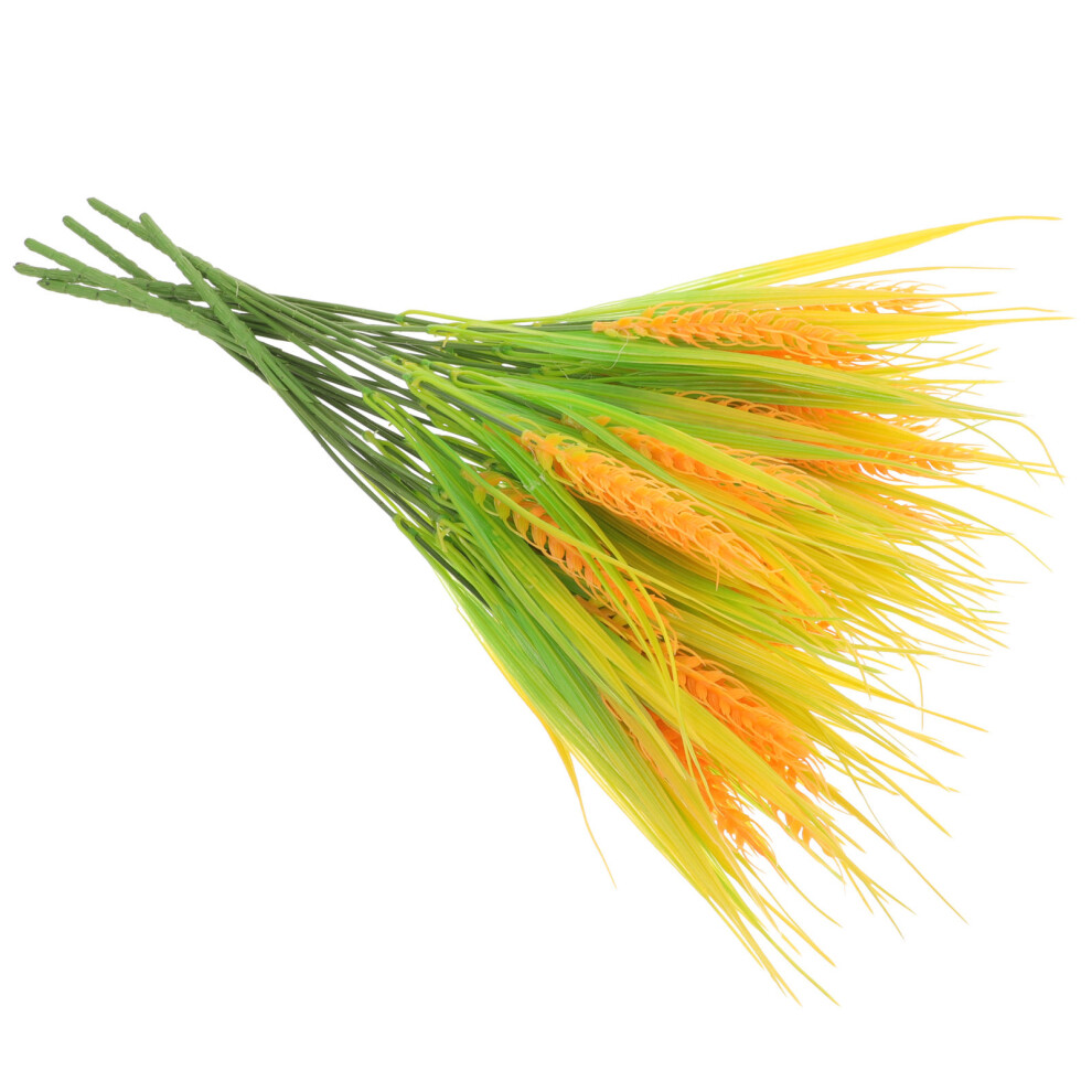 6 Plastikowych KłOsóW Pszenicy, Dekoracje Na Jesień-image