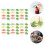 100Pcs Bright Umbrella Picks for Party Decorations 5