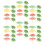 100Pcs Bright Umbrella Picks for Party Decorations 8