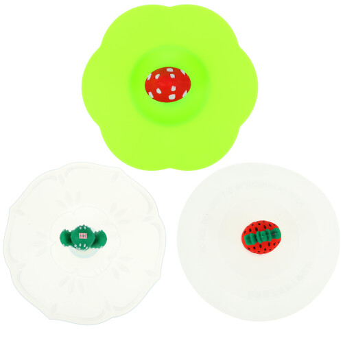 3- . silikon cupping set mit , , kaktus,