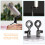 4Pièces Supports Microphone Plastique Noir Pour Bureau Usage Maison 9