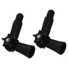 2 uds. adaptador ángulo y extensión, compatible con puntas estándar