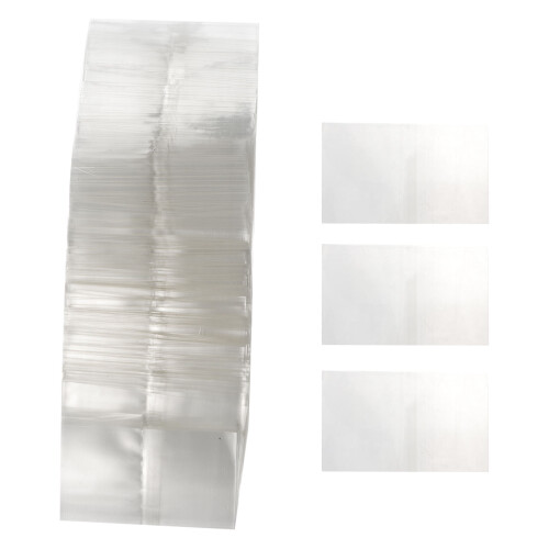 400 bolsas termorretráctiles transparentes impermeables para 1