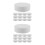 72 Pcs DIY Foam Cylinder Cake Model Polystyrene Craft 4