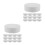 72 Pcs DIY Foam Cylinder Cake Model Polystyrene Craft 8