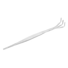 Râteau Pince Jardin De Plantes Acier Argenté Portable
