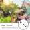 Small Hand Hoe Vegetable Garden Supplies Tools Manure 11
