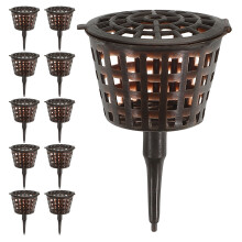 20 pz scatole plastica per fertilizzante piante e bonsai S, caffè