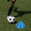 6 ostacoli allenamento calcio, stecche in 11