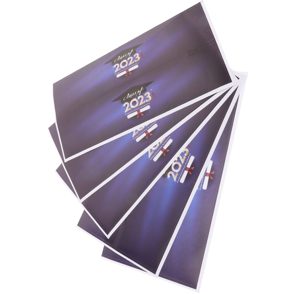 10 Szt. Etykiet Na Butelki Z Wodą, Z Okazji UkońCzenia SzkołY 2023-image