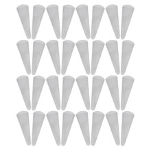 50 unid. capas protetoras reutilizáveis para tesoura de sobrancelha