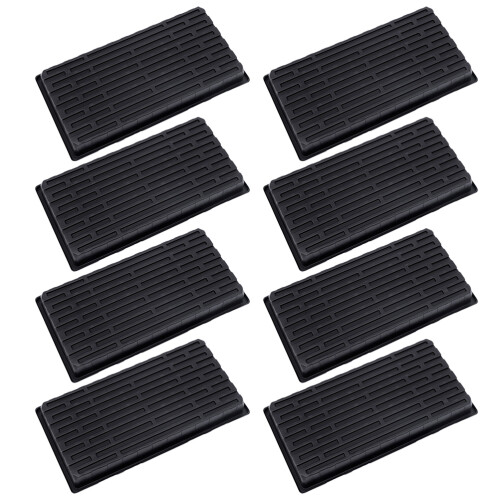 10 plastic plantenbakken , platte kweekbak