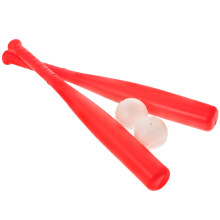 2 sets plastic honkbaltrainingsspeelgoed voor kinderen, leuke speelbal
