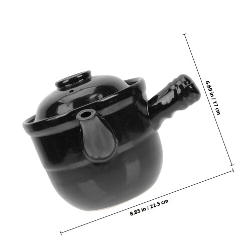 keramik kochtopf für 1