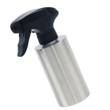 ölsprühflasche, ölspender, aufbewahrung für & grillen (silber)