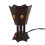 Dark Brown Iron Electric Incense Burner Vintage Decor 8