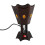 Dark Brown Iron Electric Incense Burner Vintage Decor 10