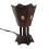 Dark Brown Iron Electric Incense Burner Vintage Decor 9