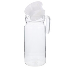 Transparenter Wasserkrug Verdickte Getränkeserverflasche