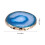 agate stone coaster round geometric heat insulation mug pad 2