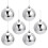 12pcs Small Silver Baubles For Home Decoration Christmas Tree 1