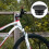 tappi terminali manubrio bici 22mm 10 pezzi neri 8