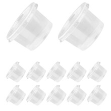 100 pz contenitori 140 ml con coperchi per mousse salse yogurt