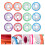 12 pezzi bobine in silicone per mulinello, forma rotonda 5