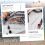 3 pezzi penne vuote con rotazione, manicure e 10
