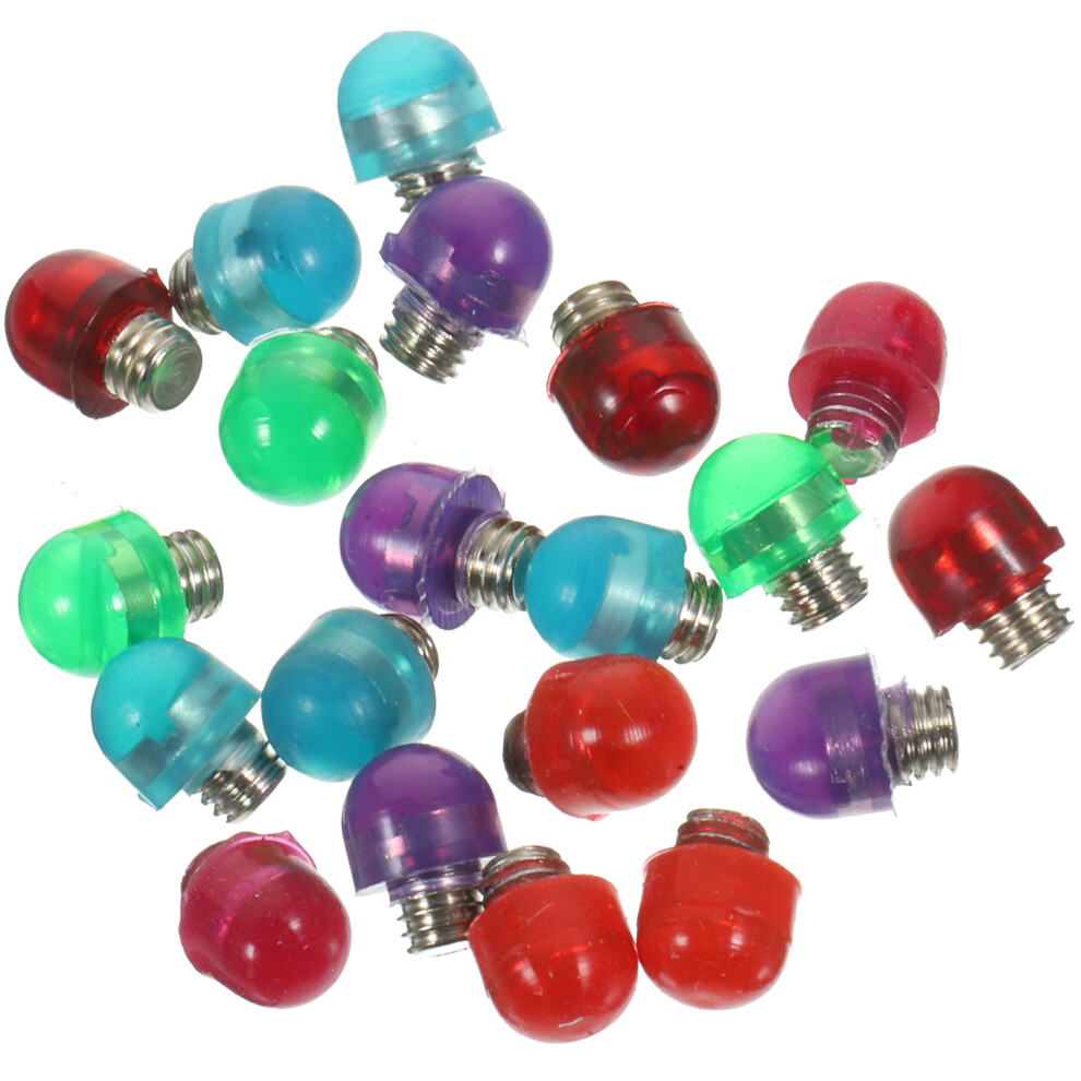 20 Szt. TłUmikóW Do NożYczek Fryzjerskich Z Kolorowymi WkłAdkami-image