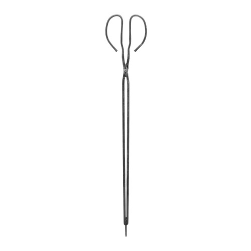 pinza per carboni in metallo per barbecue e 1