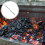 pinza per carboni in metallo per barbecue e 3